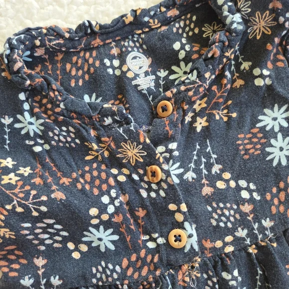 4t Wonder Nation Floral Dress - Picture 3 of 4